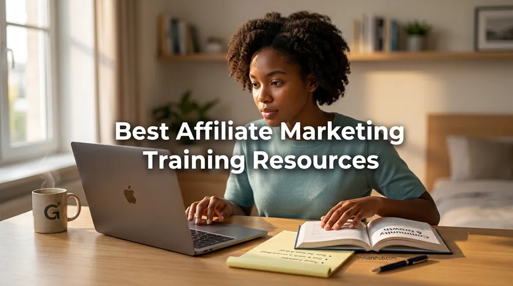 Best affiliate marketing training resources feature banner