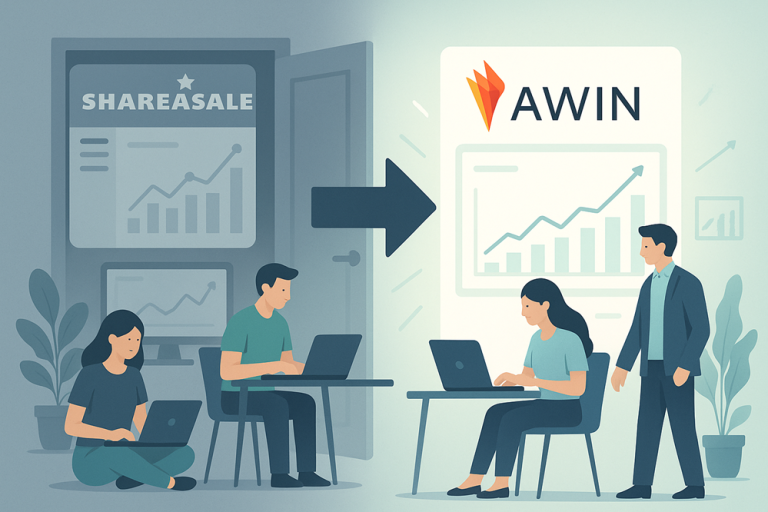 Shareasale to Awin transition