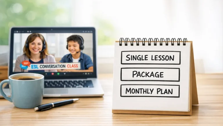 ESL lesson pricing feature image