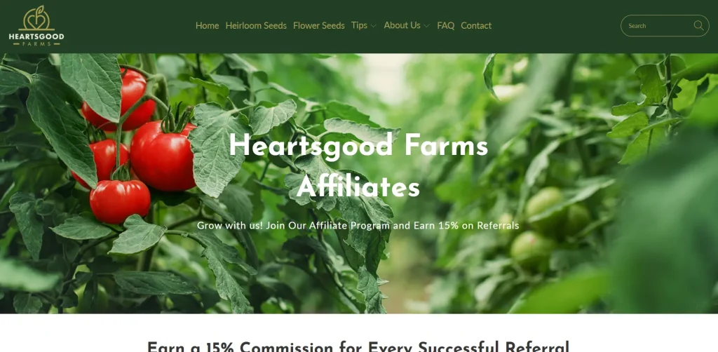 Heartsgood Farms affiliates