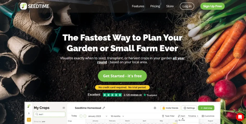 Seedtime website