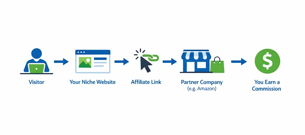 How Affiliate marketing works