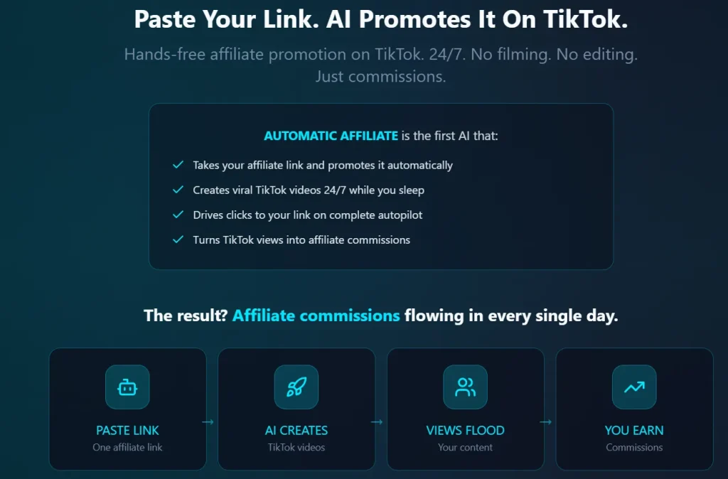 Automatic Affiliate - how it works